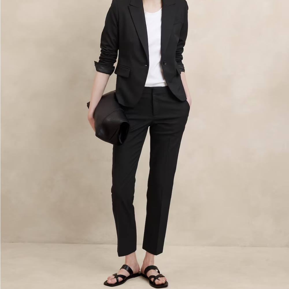 Banana Republic Stretch Twill Ankle Pants